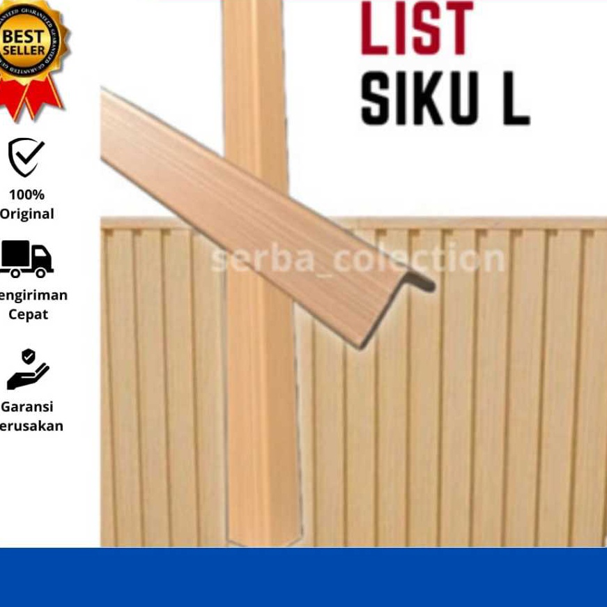 Diskon Plint L  Siku L untuk List WPC Panel