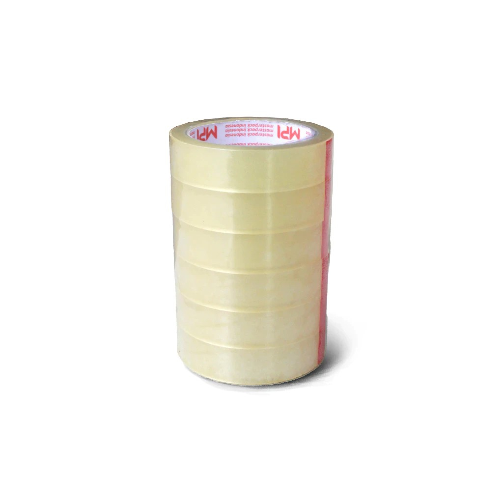 

ISOLASI BENING 12mmx72m MPI / Selotip 12mmx72 Meter Master Pack Indonesia / Solasi