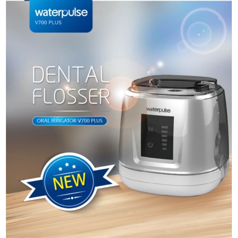 iQU Penyemprot sela gigi tekanan tinggi-waterpulse water flosser dental oral irrigator-pembersih gig