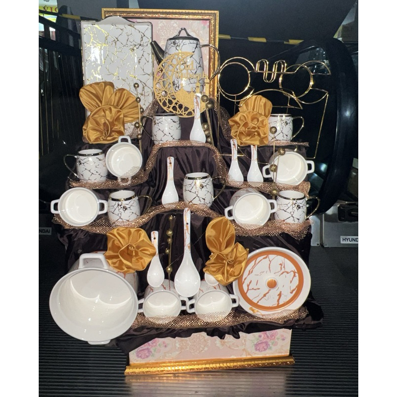 

parcel pecah belah mewah hampers set Hadiah idul fitri 2025