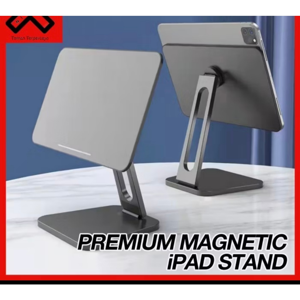 BENKS MAGNETIC FOLDABLE STAND FOR IPAD Magnetic iPad Pro Holder Niscaya - Berkualitas Bracket Stand 