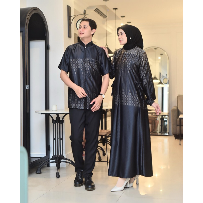 Terlaris Baju Couple Pasangan Gamis Pesta Mewah Elegan Baju Couple Keluarga Baju Couple Pasangan