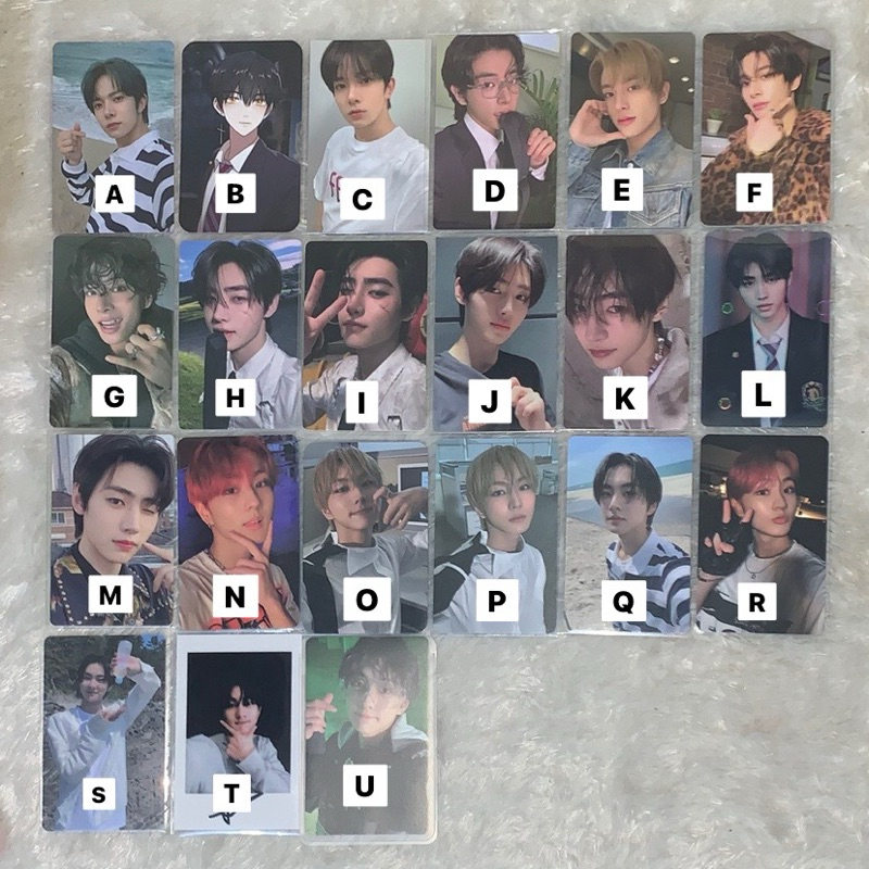 enhypen photocard pc official merch pob lucky draw benefit heeseung jay jake sunghoon sunoo jungwon 