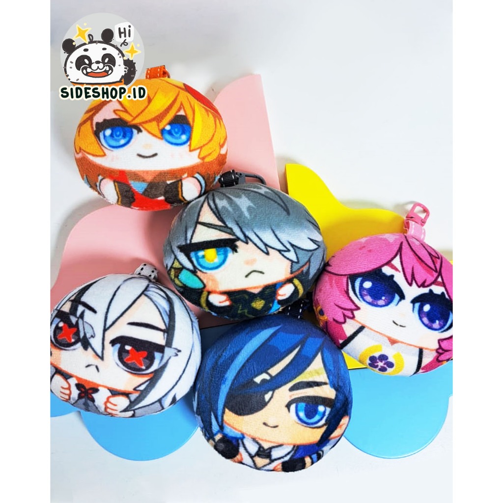 Genshin Impact Plushie Keychain
