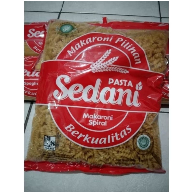 

Sedani Makaroni Spiral 1 kg Makaroni Sop