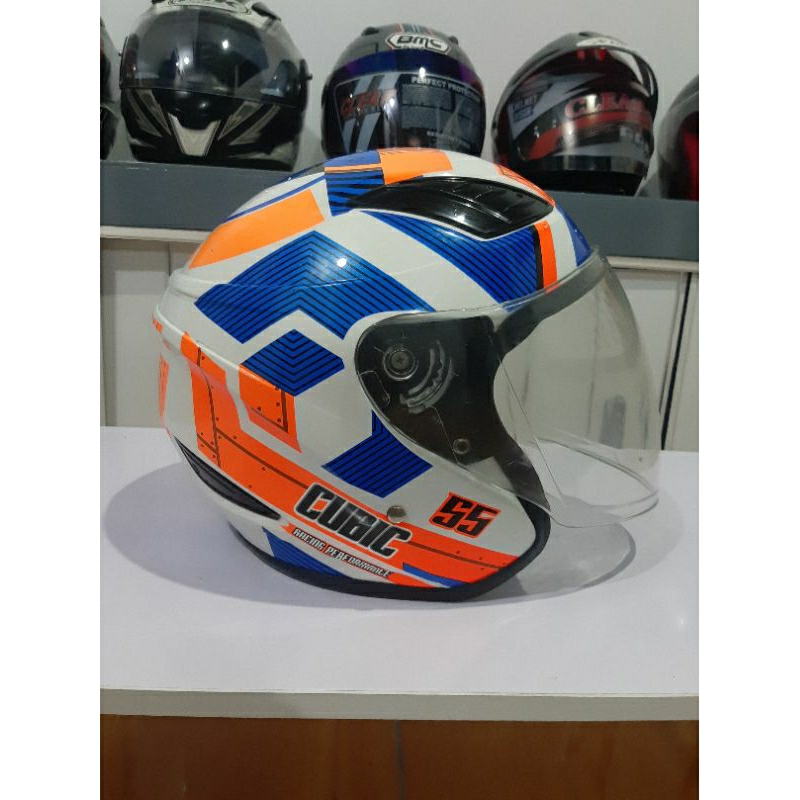 Helm Dius Cubic Motif Size.M (Bekas)