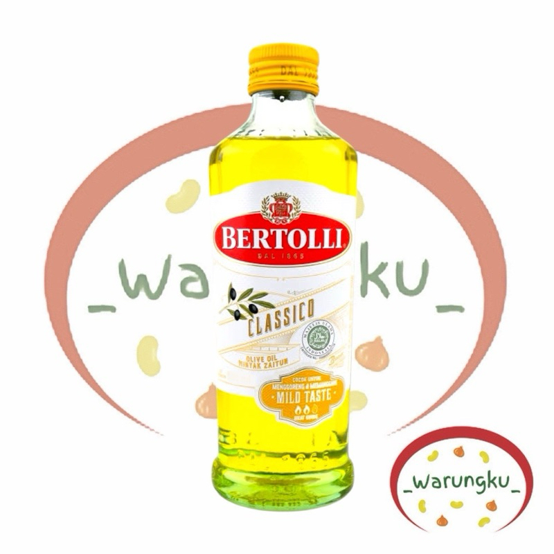

BERTOLLI Classico 100ml Olive Oil Mild Taste Zaitun