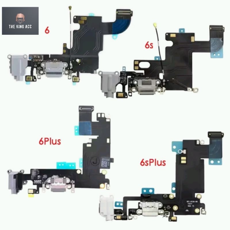 KONEKTOR/CON CHARGER Iphone 6/6S/6 Plus/6S Plus FLEX PAPAN CAS IPHONE NEW