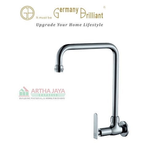 Germany Brilliant Kran Sink Tanam In Wall GBV26-2107A BIBCOCK FAUCET