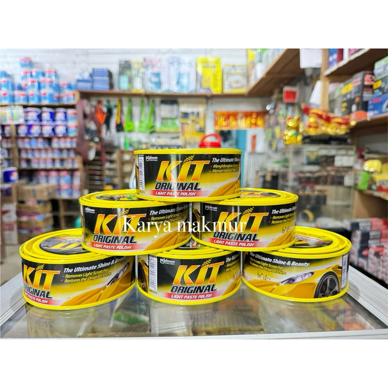 KIT ORIGINAL PASTE POLISH & KIT METALLIC CAR PASTE WAX 225gr