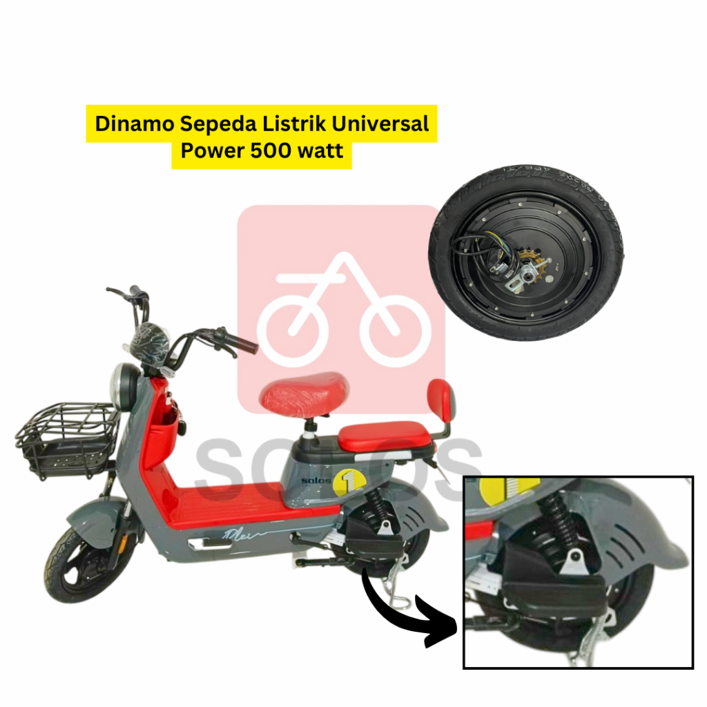 Dinamo Sepeda Listrik Power 500 Watt (UNIVERSAL)