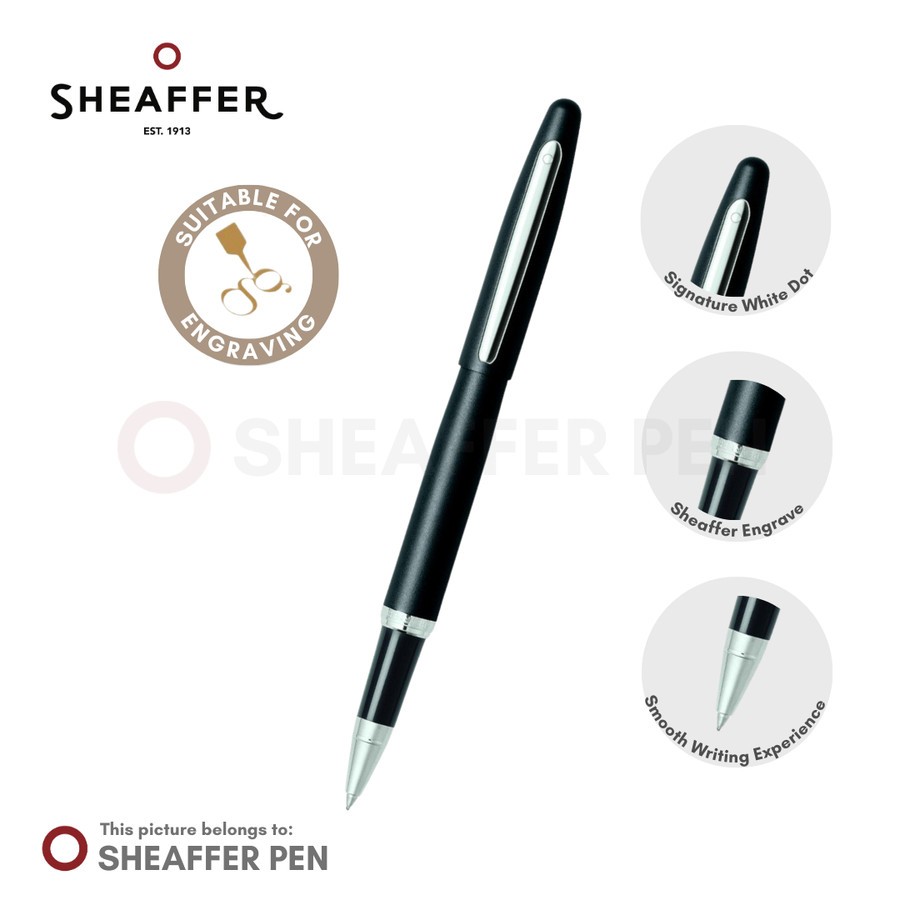 

Sheaffer® VFM Matte Black Rollerball Pen