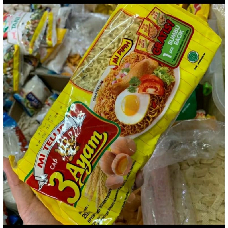 

Mie Telor cap 3 Ayam