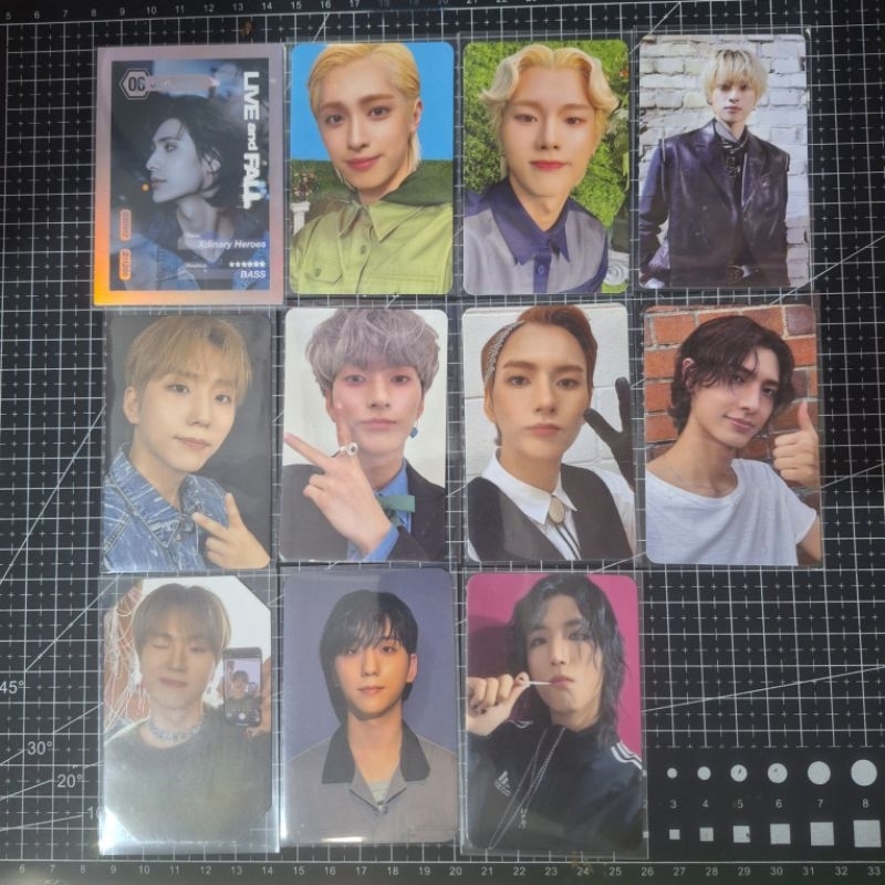 Xdinary Heroes XH Official Photocard Live and Fall Deadlock Livelock Closed Beta Trouble Shooting Gu