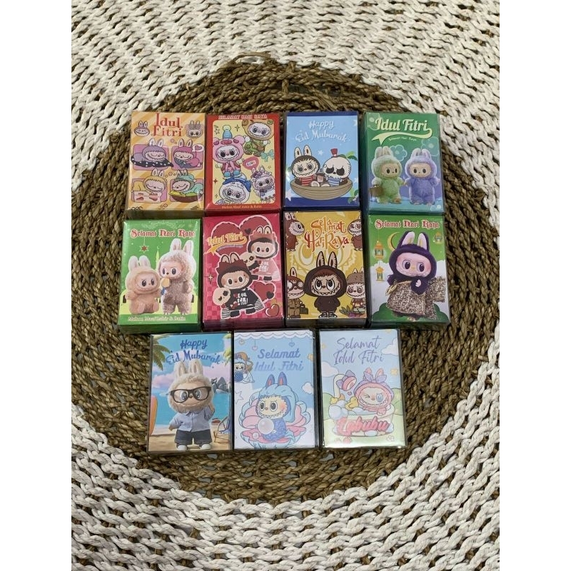 

Amplop THR Lebaran Terbaru/ Kemasan Box Mika isi 50pcs Per Motif