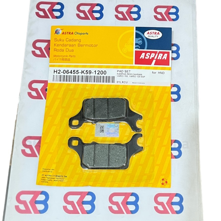 KAMPAS REM CAKRAM DEPAN VARIO 150 VARIO 125 ESP