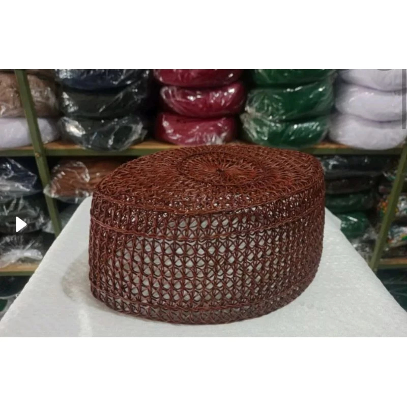 peci rotan | peci akar rotan | akar rotan janggang | songkok akar rotan Kalimantan murah