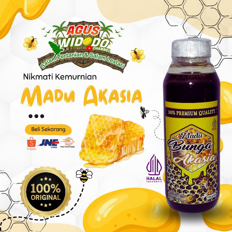 

MADU BUNGA AKASIA 700GR & 1000GR JOGLO DURIAN AW