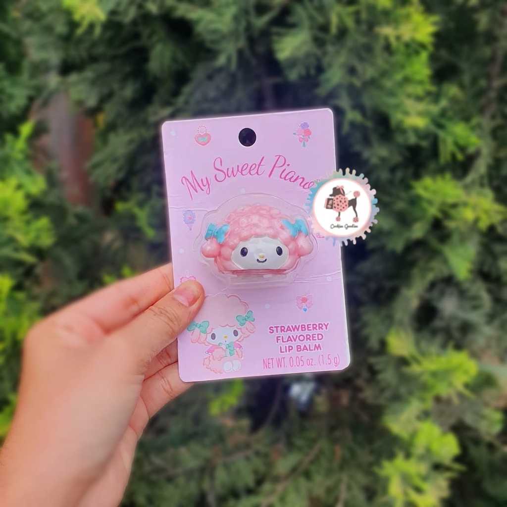 My Sweet Piano Strawberry Flavored Lip Balm