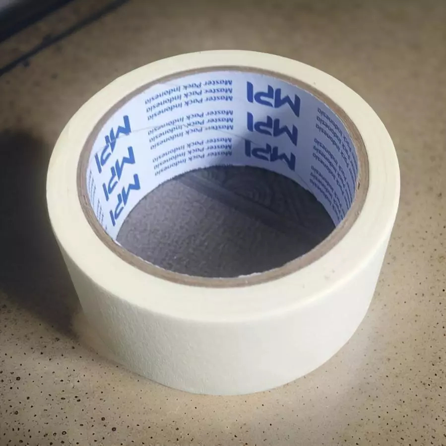 

Masking Tape | Lakban Kertas Ukuran Lebar 45 mm x Panjang 12 m Merek MPI Anti Bocor Berkualitas