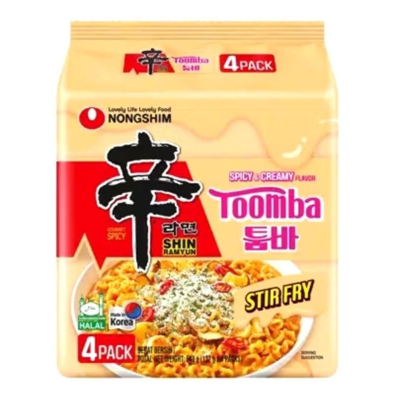 

Toomba Spicy & Creamy Shin Ramyun 137gr