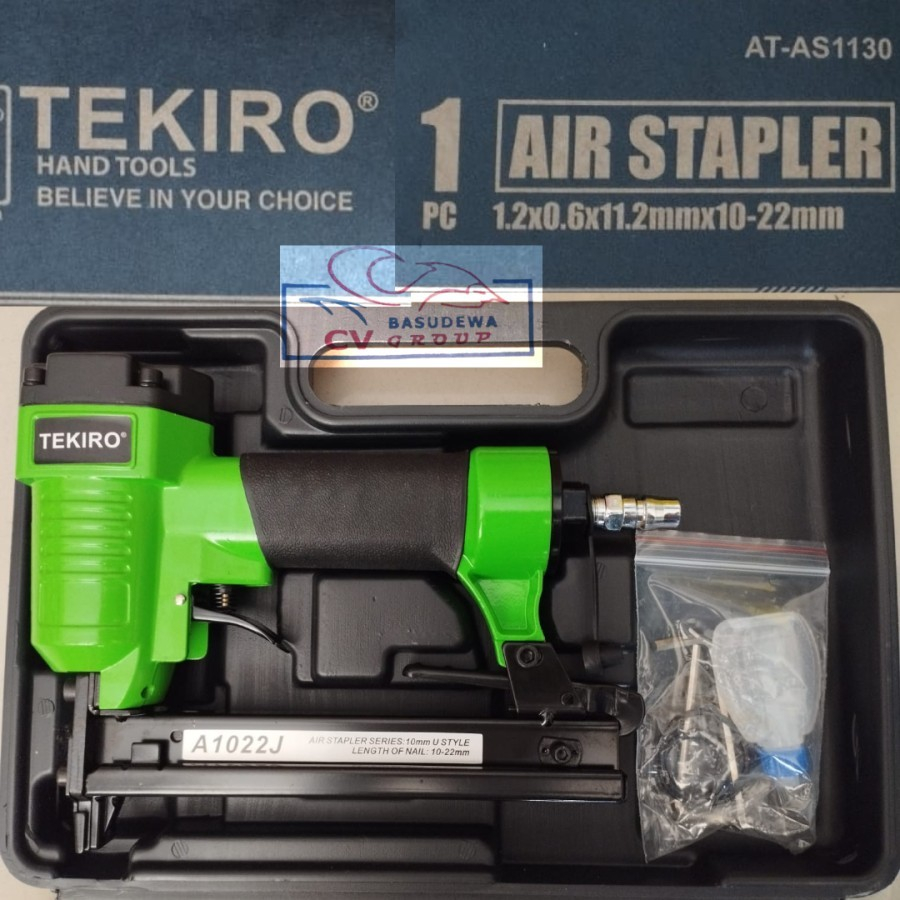 TEKIRO AIR STAPLER NAILER A1022J PAKU TEMBAK ANGIN 1022J (AT-AS1130)