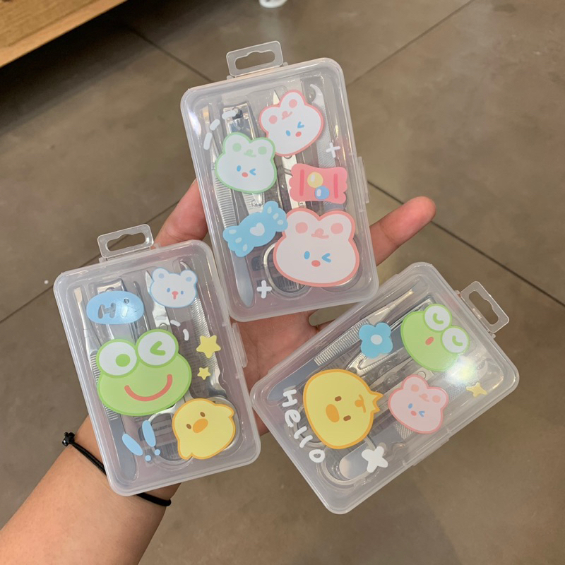 Miniso Manicure Set with Storage Case (5pcs)