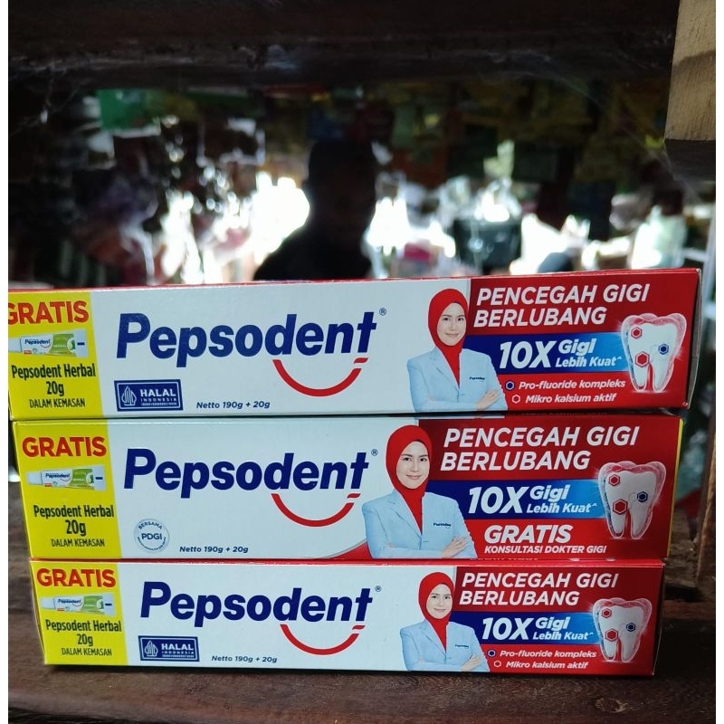 Pepsodent 190 gr | Pasta Gigi | Pasta Gigi Pepsodent 190 gram