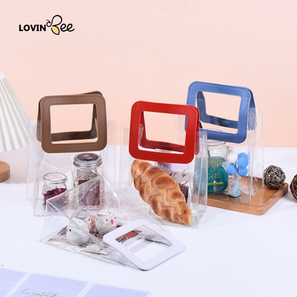 

Tas Mika Transparan PVC GoodieBag Bening Tas Hampers Ulangtahun Hari Raya Tas Souvenir