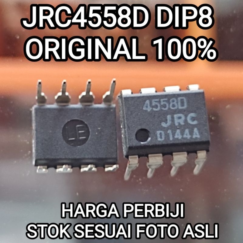 JRC4558 JRC4558D NJM4558 JRC 4558D NJM 4558 DIP8 ORI ORIGINAL