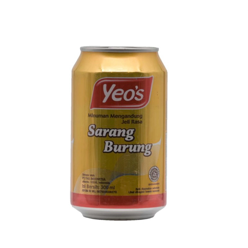 

Minuman Ringan Yeo’s Birtds Nest 300 ml