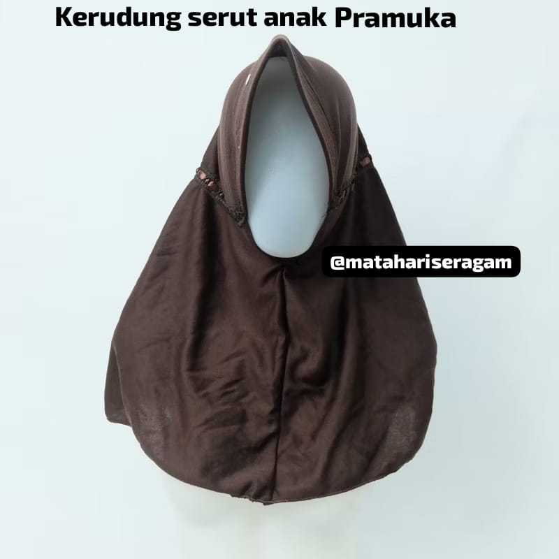 Matahari Seragam / Kerudung Pramuka Anak / Hijab Pramuka / Kerudung Instan