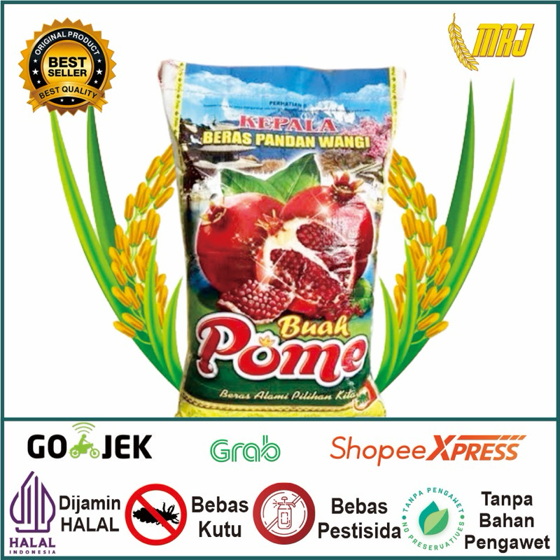 

BERAS CAP POME WANGI 5kg 10kg 20kg