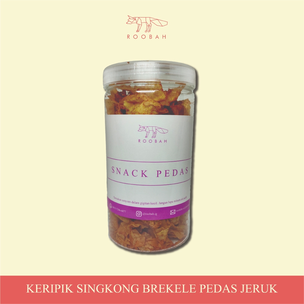 

KERIPIK SINGKONG BREKELE PEDAS JERUK 250gr