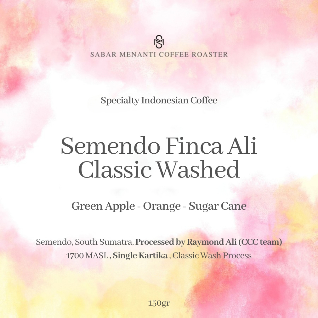 

Semendo Finca Ali Classic Washed - filter 150g