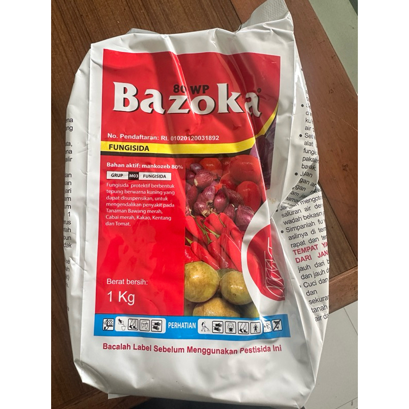Fungisida Bazoka 80 wp / mankozeb / BASOKA
