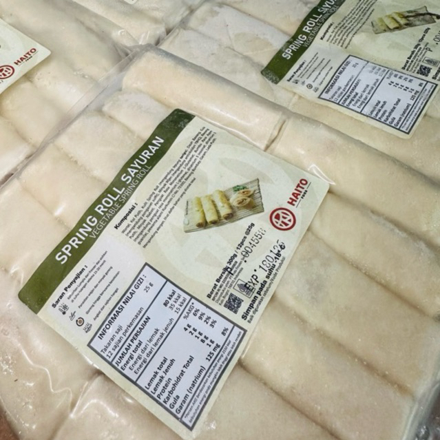 

Haito Vegetable Spring Roll 12pcs