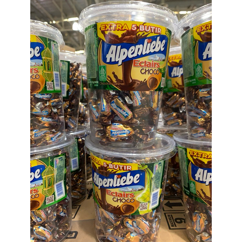 

Alpenlieble 105 butir Permen Caramel Coklat