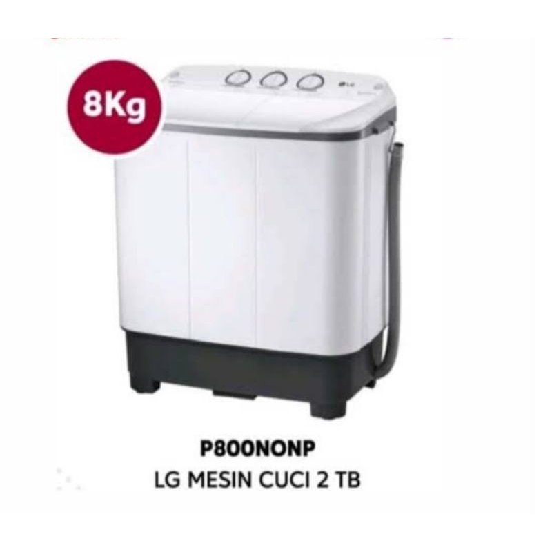 Mesin cuci LG 2tabung 8KG