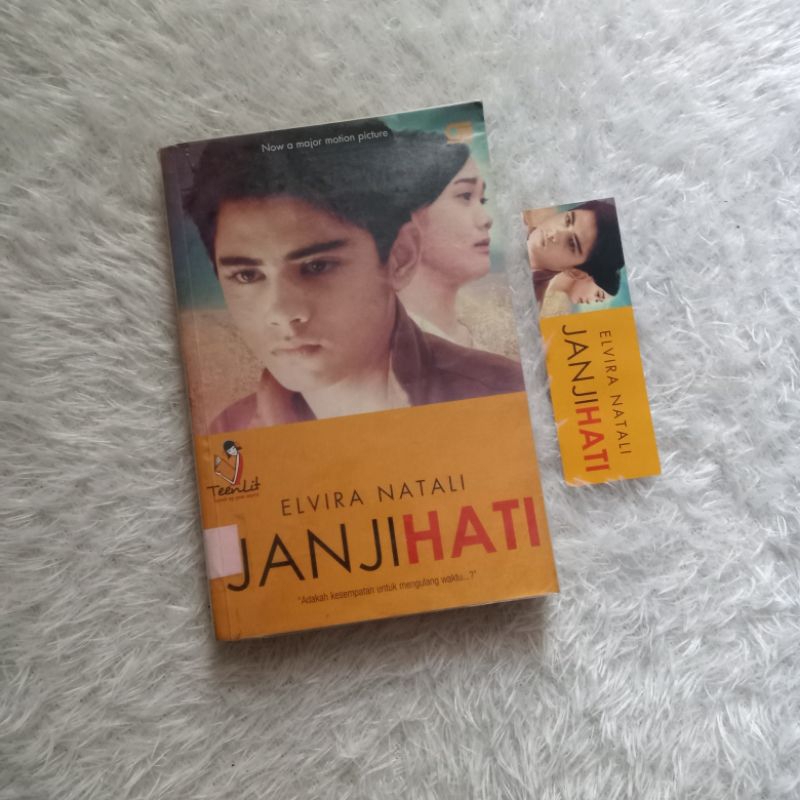 Buku Novel Janji Hati Preloved (Bekas)