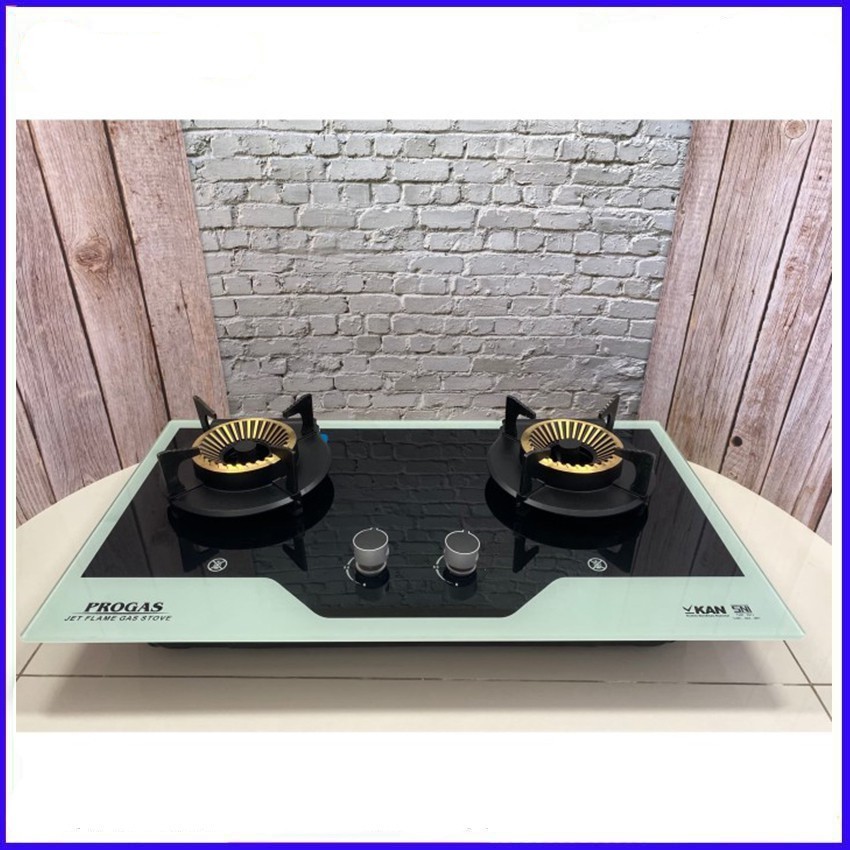 kompor tanam progas elegant dua tungku