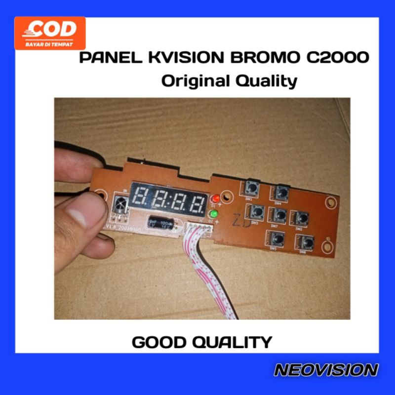 Panel Depan KVISION Bromo C2000 Bekas Mulus - Ready & tested 100 % Normal