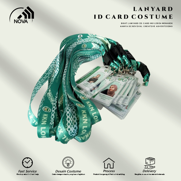 

Cetak Lanyard Costume I Cetak Tali Id card