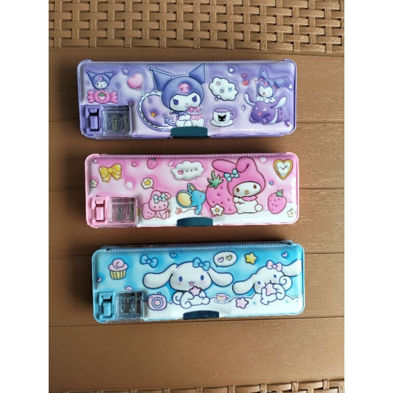 

Kotak / Tempat Pensil Magnet 2 Sisi Karakter Sanrio Kuromi Melody Cinnamoroll