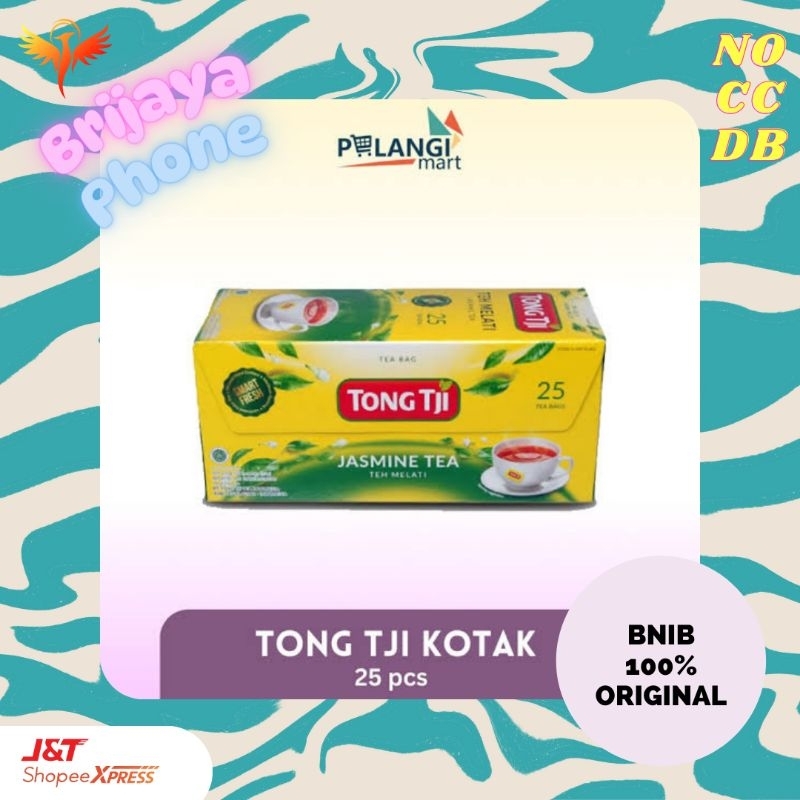 

Tong Tji Jasmine Tea isi 25 pcs