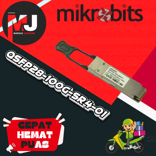 Mikrobits QSFP28-100G-SR4-01 QSFP+ Transceiver Multimode 100G 100M