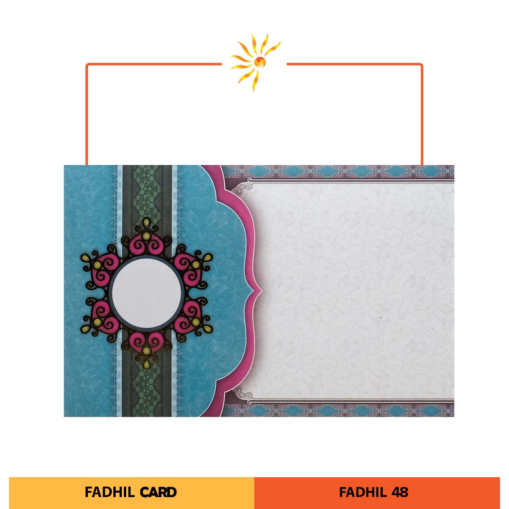 

Blangko Undangan Pernikahan / Wedding Invitation FADHIL 48 / 64 / 66 / 68 - ISI 100 PCS (BLANGKO KOSONG) - Sun Graphic