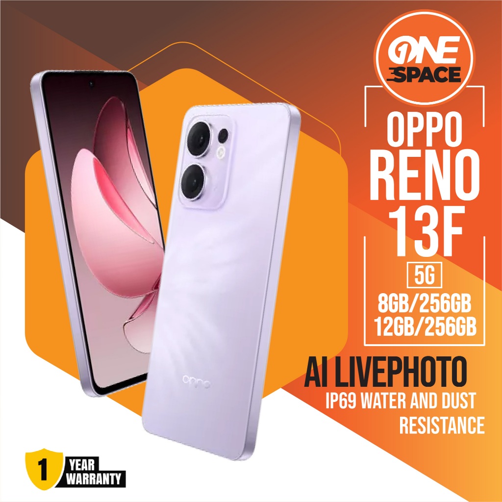 OPPO Reno 13F 5G 8/256 12/256 RAM 8 12 ROM 256 HP Android Reno13 F