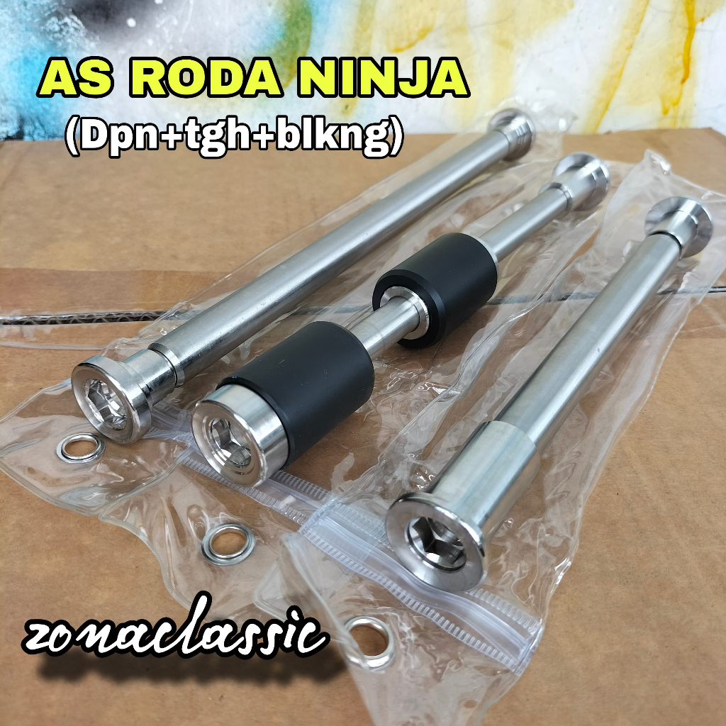 As Roda Depan Ninja R Stainless Import Ninja RR SS