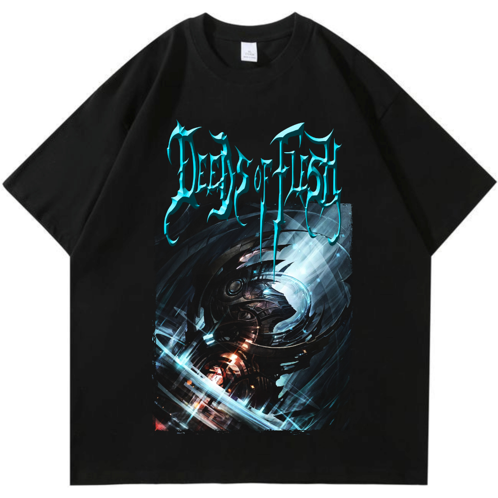 sreg tshirt | deeds of flesh | kaos hitam kaos katun combet 24s